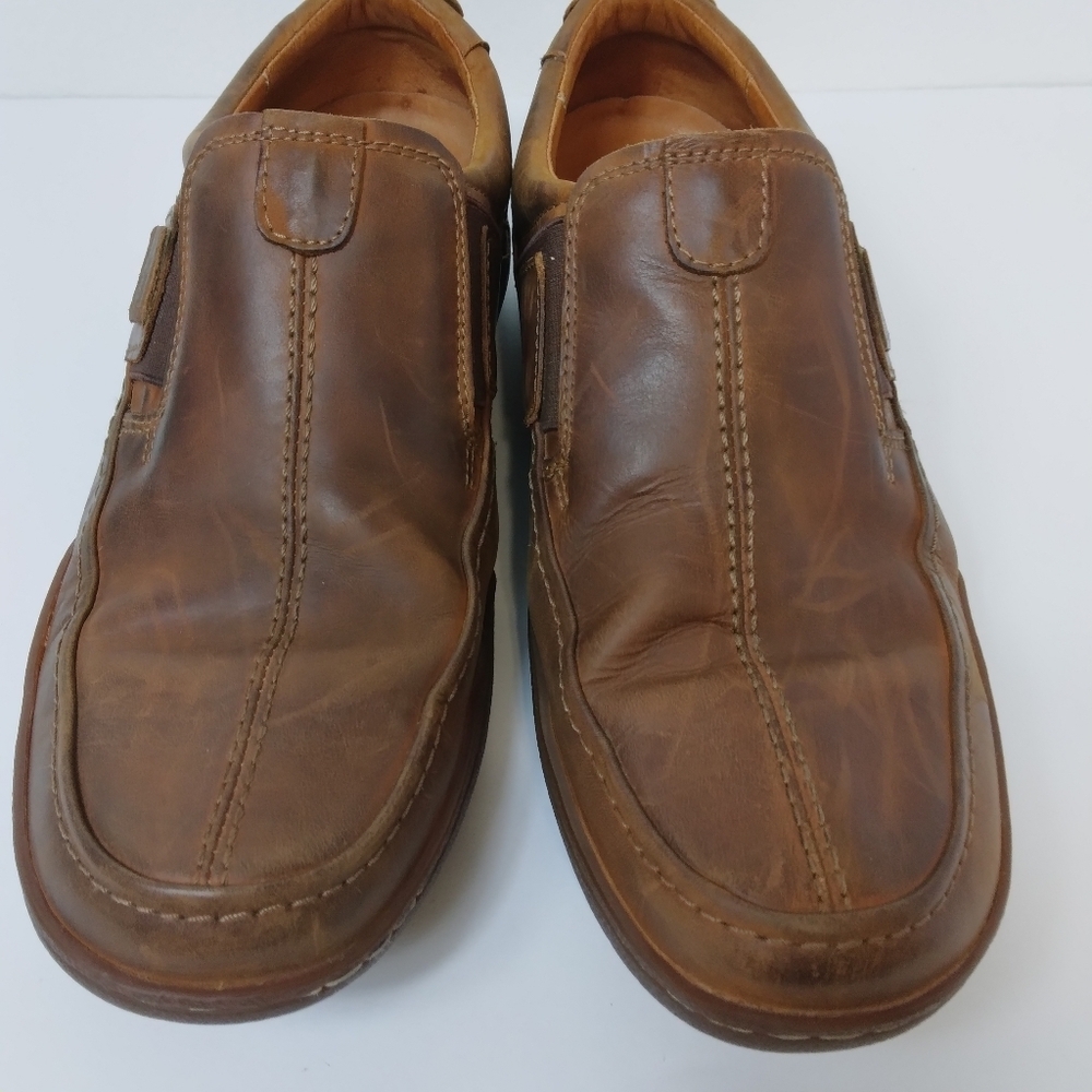 Men's Pikolinos Loafer Slip On Brown Leather Comfort Shoes Size EU 44 US 11 - Picture 2 of 7